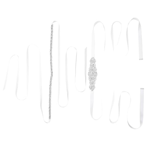 Ceinture de mariée strass pour ajuster une robe de soirée trop simple ou longue