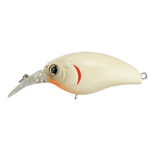 Isca Artificial Yara Pulguinha - 5cm - 10g - Meia Agua Crankbait - COR:07 - Osso