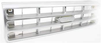 Image of Garage-Pro Grille Assembly For Ford F-250 1989-1991 Painted Silver