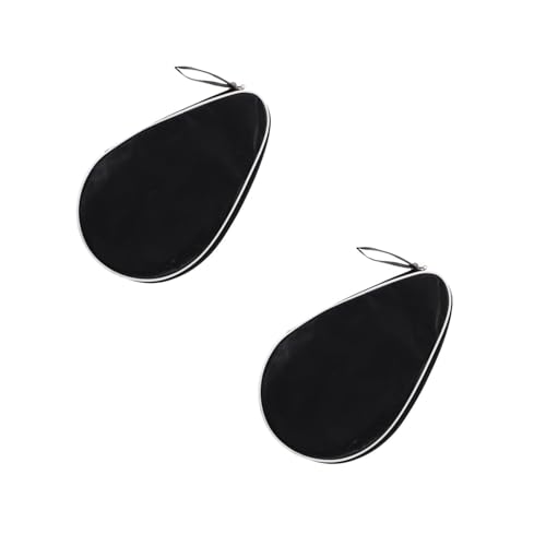 Bolsa de tenis de mesa UPKOCH con tela Oxford resistente para proteger palas de ping pong