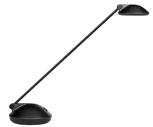Lampe de bureau LED Unilux Joker 2.0 noire articulée de 6W et 650 lumens