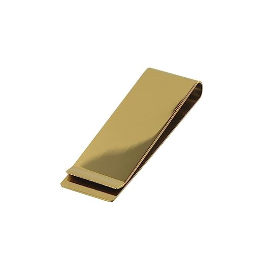 Buckleguy.com B8942 Polished Champagne Gold, Money Clip, Stainless Steel