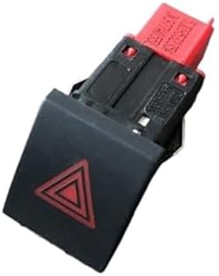 Hazard Warning Flash Switch for Fabia 2009-2014 5JD953235A Emergency Light Red Triangle Button Hazard Warning Switch