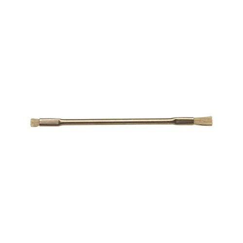 Techspray - ESD Safe Tech Brush with Horse Hair and Aluminum Handle, 1/8 X 3/16 Inch (4 Units)