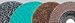 92058 -- 3" (76 mm) Dia. x 180 Grit A/O Vacuum Hook-Face DynaCut Disc