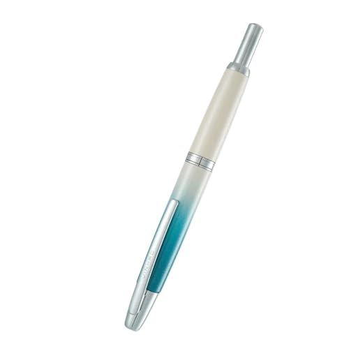 Stylo-plume en métal argenté et pointe F fine de la marque INFRI pour examen