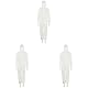 3M 45203XL Schutzanzug, Typ 5/6, Größe 3XL, Weiß/Grün (Packung mit 3)