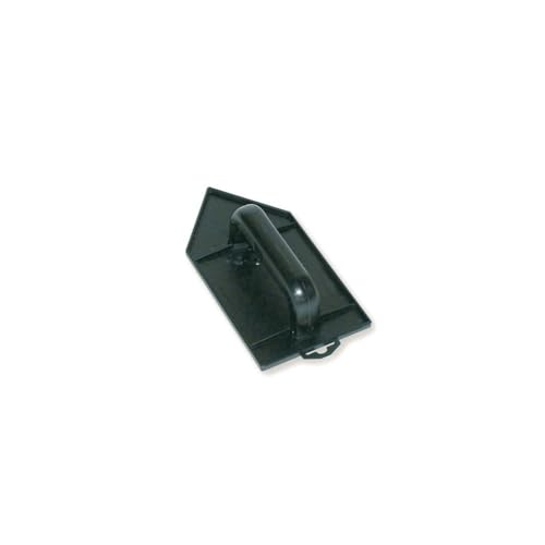 Taloche noire pointue – Polystyrène recyclé – Poignée bois ergonomique – Outil de finition léger et durable