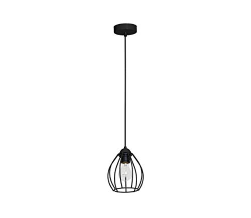 Star Lustre 1 ampoule E27 60 W 230 V Noir Cover