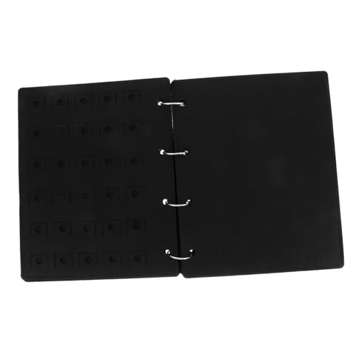 El Mejor Listado de Muebles del cuarto de costura - los preferidos. 47 SHINEOFI Libro De Almacenamiento De Hebillas De Zapatos Para Organizar Alfileres Páginas Abatibles Para Guardar y Mostrar Hebillas Tu Taller o Cuarto De Costura