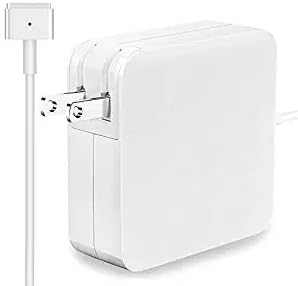 Yulan Charger Repalcement for MacBook Pro 13 Inch AC 60W Magnetic Magsafe 2 Shape T-tip Connector Power Adapter