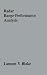 Radar Range-Performance Analysis (Artech House Radar Library)