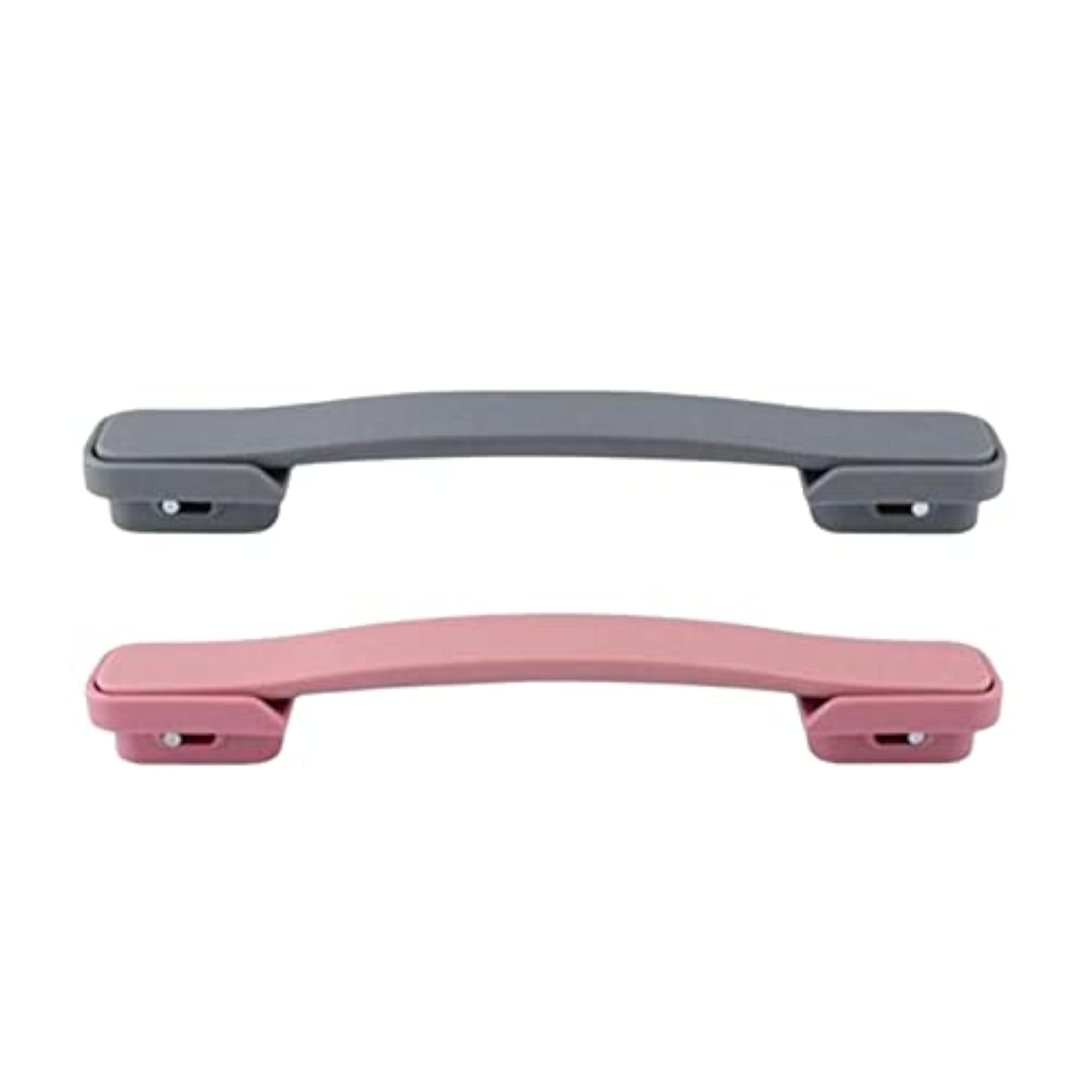 Portable Carry Handles for Suitcase, Gray and Pink, 2pcs