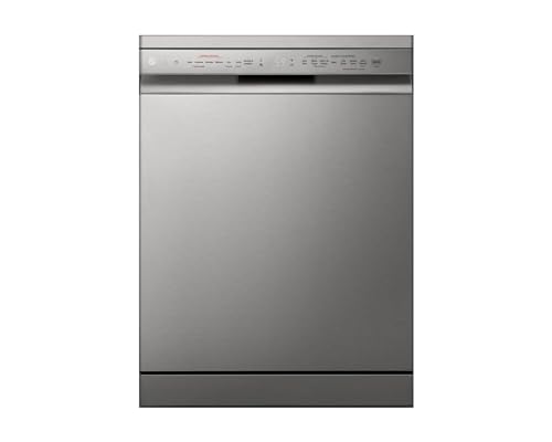 LG QuadWash DF242FPS Lave-vaisselle autonome série 2, Classe D, 14 plafonds, 4 bras de pulvérisation, TrueSteam, EasyRack+, Dual-Zone, Wi-Fi, Inverter Direct Drive,...