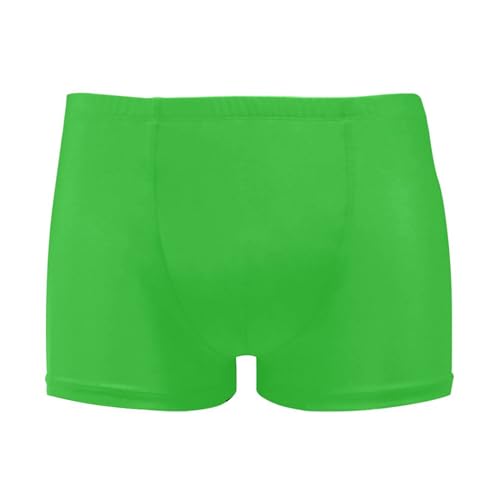 Lime Green Mens Swim Trunk Swimwear Bathing Suit Swim Brief Square Leg Board Short S Lime Green