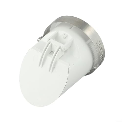 Preventer per il riflusso delle fogne, valvola di non ritorno di scarico, in PVC, anti-insetti, per drenaggio dell'acqua piovana, barriera anti-odore per sistema di drenaggio esterno (160 mm)