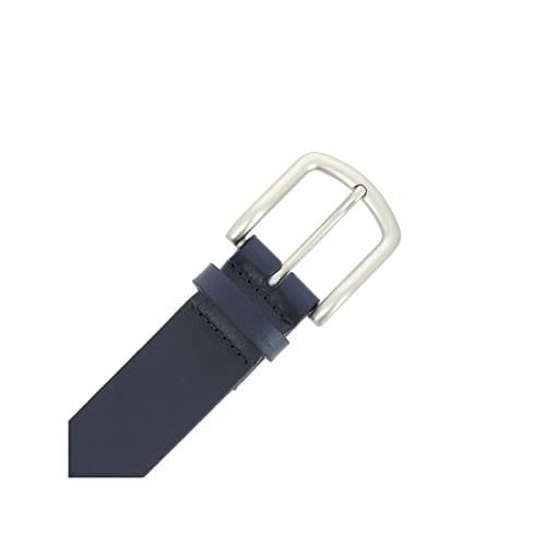 FASHIONGEN - Vegetable tanned bull leather belt, for women and men, ALFONSA3