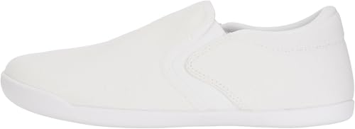 Image of WHITIN Women's Wide Barefoot Shoes | Elastic V-Detail Classic Slip-On | Minimalist Walking Sneakers