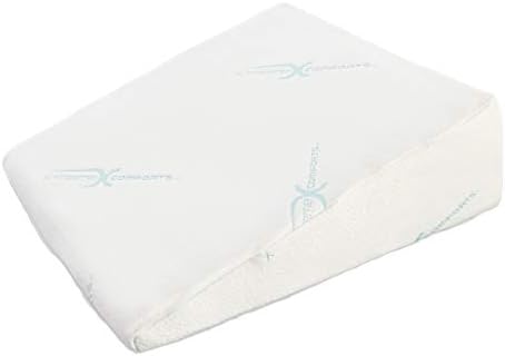Xtreme Comforts Wedge Pillow Cover - Allergy-Friendly & Easy to Clean Cover - Fits Our (27 'x 25" x 7") Wedge Pillow - (Only Cover Included)