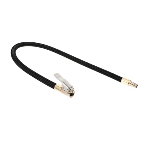 Car Charger Car Tire Inflator Hose Inflator Pump Tube Inflator Tube with Chuck Inflatable Pump Extension Tube Inflator Extension Hose Car Inflator Extension Tube Air Inflator Hose