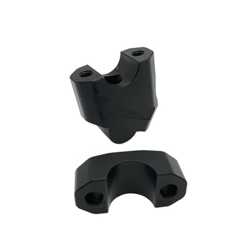 Elevadores de manillar con abrazadera adaptador para BMW R850R y F800ST en color negro 4
