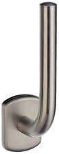 Smedbo Cabin Brushed Nickel Spare Toilet Roll Holder 7 inch H
