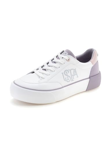 Image of U.S. Polo ASSN. Lydia 3.0 Nude Chunky Sneaker Shoes