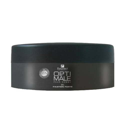 Gel fixation forte coiffant Fauvert Professionnel cheveux homme 250ML