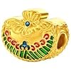 CHOW TAI FOOK 24K Gold Palace Museum Collection 24k Gold Auspicious Treasure Charm