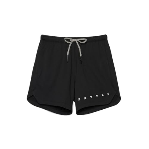 Battle Sports Fly 2.0 Kids Athletic Shorts, Black, Small
