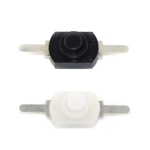 Bouton-poussoir 12x8mm marche/arrêt pour rénover l'éclairage de camping