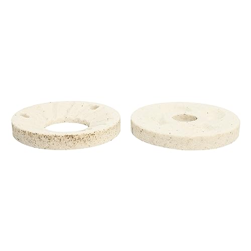 Image of 2pcs #150 General Milling Disc,Grain Grinder Mill Sheet,Electric Grain Milling Machine Disc Accessories for Grinding Slurry Wet&Dry,Model 150 Sand Milling Sheets