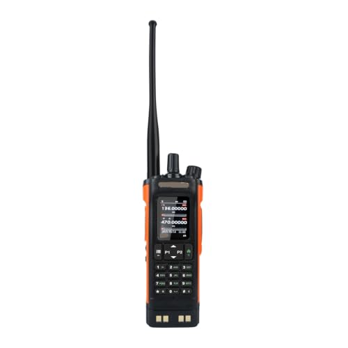Walkie talkie DMR DM-32 con GPS y radio de banda aérea de 8W con dos metros y setenta centímetros 2