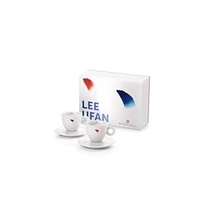 illy Art Collection 24729 Lee Ufan 2 Numbered Signature Espresso Cups