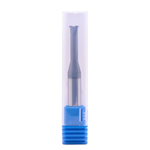 Image of BestParts 3 /8 inch 14-40 TPI Single Pitch Solid Carbide Thread end Mill - AlCrN Coated, 4 Flute, .290 inch Cutting Diameter, 3 /8 inch Shank Diameter, Necked to Thread .875 Deep, 3 inch Overall Length