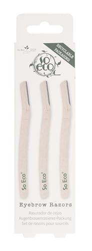 So Eco Eyebrow Razors - 3 Pack