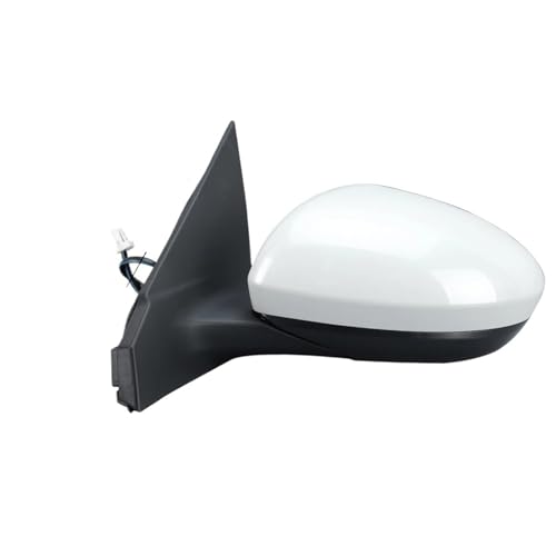 Couverture de miroir pour rétroviseur Sentra blanche pour réparer sa voiture