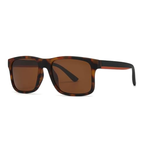 Lunettes de soleil classiques hommes aux finitions soignées de style