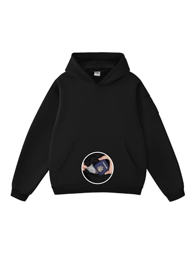 FAIABLE Hoodies for Women Oversized Black...