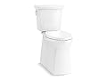 KOHLER Corbelle Tall Continuousclean Two-Piece Elongated Toilet With Skirted Trapway 1.28 Gpf