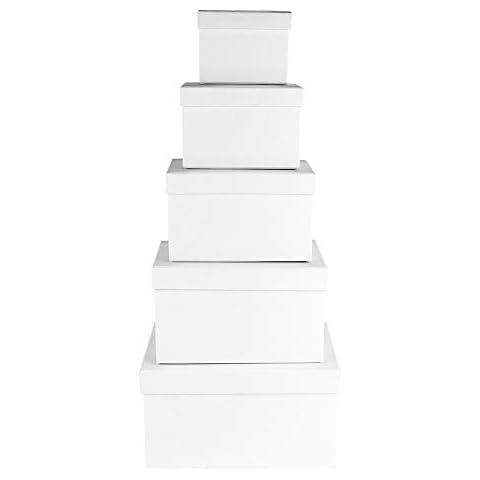 Lot de 5 boîtes cadeaux Ideen mit Herz Cover