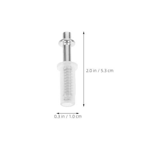 Kit de hardware para puerta bifold con rodillos superiores, 15 piezas, herrajes, bisagras, repuesto para closet, partes de pivote, riel metálico, manijas para ducha, armario y closet miniatura 4