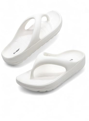 Image of SVAAR Soft EVA Slippers for Men | Stylish Anti-Skid Flip-Flops with Arch Support & Bouncy Sole | Lightweight Indoor Outdoor Comfort
