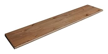 Foto di MODULARREDO | MERCURIO Mensola da Muro, Mensola Legno, Scaffali Legno, Mensola da Parete, 76x16x1,8 cm, Noce - Made in Italy