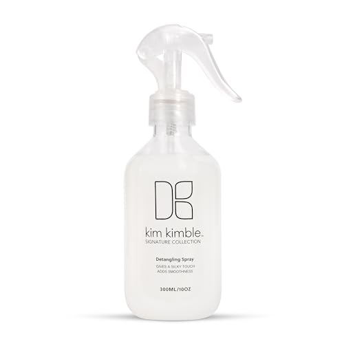Kimblebeauty Detangling Spray: Leave-In Conditioner for Smooth, Shiny, and Frizz-Free Hair, 10 Fl. Oz. / 300 ml