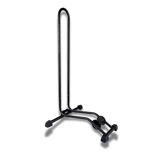 Fahrradständer, DIAOCARE Seitenständer Fahrrad Höhenverstellbar Universal Aluminiumlegierung Fahrrad Ständer für 24-29 Zoll Mountainbike, Rennrad, Fahrräder und Klapprad, mit Rutschfester Gummiständer 4 CONTEC Unisex – Erwachsene Rock' n' Roll Fahrradständer, schwarz, One Size