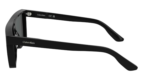 Calvin Klein Men's Sunglasses CK25501S - Black with Solid Grey Lens3