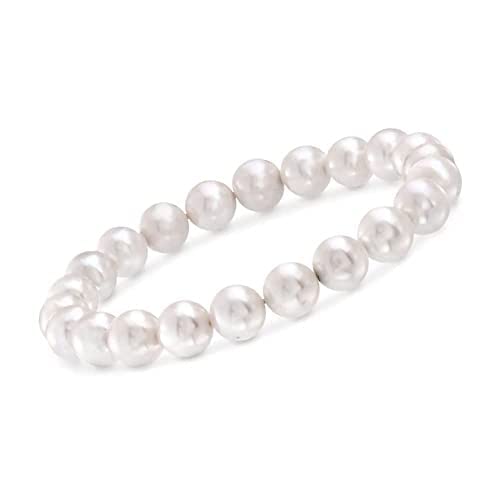 Black Beauty Valentine Gift White Pearl Bracelet for Women, Pearl Beads Bridesmaid Stretch Beaded Bracelets for Wedding Bridal Party For Women Girls (B0CK653MHT) Amazon Price History, Amazon Price Tracker