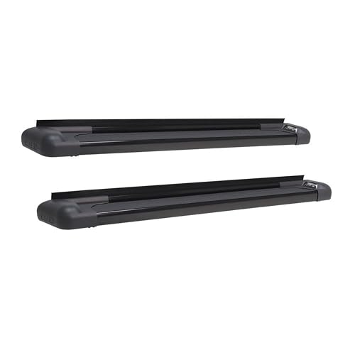 Estribos laterales de aluminio Westin 83 in negros