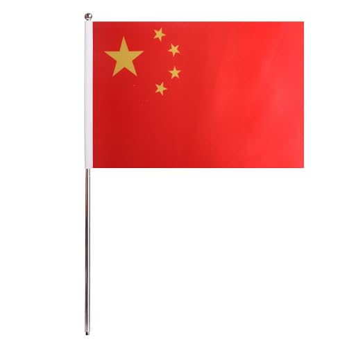 AZ FLAG - Prestige Tischflagge China 22x15 cm Metall - Chinesische Tischfahne 15 x 22 Cm - Flaggen